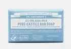 Dr. Bronner's Organic Pure Castile Bar Soap Baby Unscented All Natural Soap 5 oz