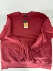 The North Face Mens Garment Dye Crew Cordovan size 2XL