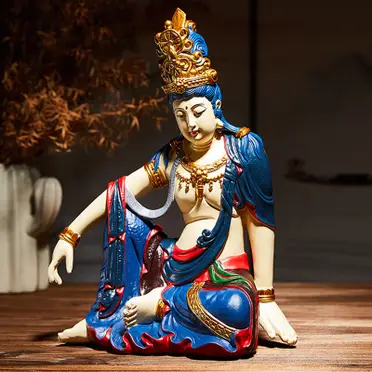 睿智精品】漢白玉佛像西方三聖南無阿彌陀佛法像莊嚴（GA-4358