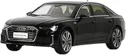 Scale Finished Model Car 1:18 Die-cast Metal Alloy Vehicle 2019 for Audi A6L Car Model Diecast Collection Souvenir Display Miniature Replica Car