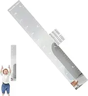 Growth Chart for Wall - Height Measuring Mirrors with Stickers, Shatterproof Acrylic Measure Wall Ruler for Nursery Decor Dress Up Center | Child Height Measurement Tool, Growth Tracker