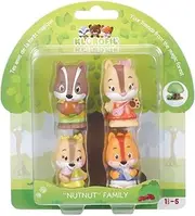 Klorofil Magic Treehouse Nutnut Family 4 Figure Set