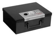 6108 Fire Resistant Steel Security Safe Box with Digital Lock 0.26-Cubic Feet...