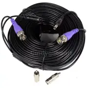 100 ft Security Camera HD Video Power Extension Cable BNC RCA CCTV Wire Cord cdi