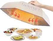 Insulated Food Covers, Food Net Kitchen Food Protector, Foldable Food Screen, Food Insulation Cover, Dish Cover Guard, Dustproof Leftovers Hood, Food Protector for Outdoor Picnic Gathering BBQ