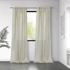 Habitat Bolton Light Filtering Dual Header Weave Any Decor Curtain Panel