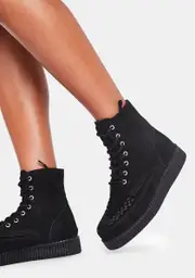 [T.U.K.] Suede 7-Eye Viva II Boots