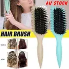 Curl Defining Brush Hair Brush Boar Bristle Brush Styling Brush All Hair Types