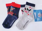 NEW 2 Pairs Children Kids Boys Paw Patrol Chase Socks 2-4 years