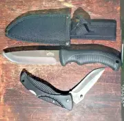 Frost Cutlery Wilderness Tracker Combo 2 pcs Knife Set - Quality Economical Gift