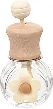 Car Air Freshener Bottle Empty Perfume Diffuser Stylish Aroma Container for Car Interior Compatible with Vents for Essential Oils and