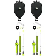 2 Set Quartz Clock Movement Kit Oscillating Movement + Luminous Pointer6737