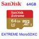 【強越電腦】SanDisk 新帝 EXTREME MicroSDXC 64GB U3 C10 90MB/s 記憶卡