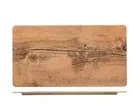 Dish IN Melamine Rectangular Decorum Wood 17, 5x32, 5 H&h