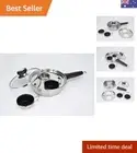 2 Cups Egg Poacher Pan - Stainless Steel Poached Egg Cooker – Perfect Poached...