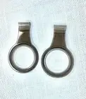 For Apple 2AirTag Silicone Holder Keyring Carry Case Keychain Air Tag Hot Seller