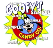 Disney World Disneyland Goofy's Candy Company Co. Scrapbook Paper Die Cut Piece