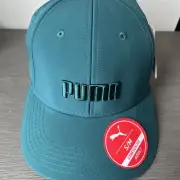 Puma Evercat Stretch Fit Baseball Cap Hat Men S/M Small Medium COLOR Green