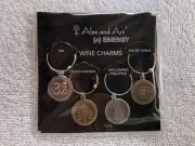 Alex and Ani + Energy Wine Charms New In Package