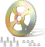 40T High Speed Rear Chain 6 Hole Sprocket，60T 6-Hole High Torque Rear Chain Sprocket，Replacement for Coleman CT100U CC100X