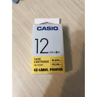 在飛比找蝦皮購物優惠-卡西歐 CASIO XR-12YW1,XR12YW1,黃色黑