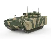 Panzerkampf Russian kurganets 25 IFV infantry tricolor 1/72 FINISHED MODEL TANK