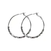 Fashionable Earrings for Weddings Parties Stylish Big Hoop Earring Women