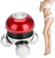 Mini Massager, Portable Handheld Electric Vibrate Body Massage with LED Lamp for Tension Stress Relax Soothing Relief Circulation