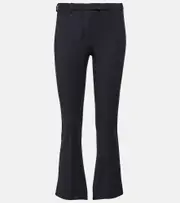 ['S Max Mara] 'S Max Mara Umanita cotton-blend pants UK 12 black
