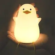 Soft Silicone Duck Night Light (Cute Duck(Have Legs))
