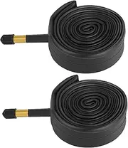 2 x FITTOO Bike Inner Tubes Replacement Bicycle Inner Tube with Presta Valve or Schrader Valve - Made from PAHs 15 Free Premium Quality Butyl Rubber,20 Sizes Options (2PCS Packed)