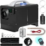 VEVOR Diesel Air Heater 8KW, All in One 12V Truck Heater, Parking Heater with Black LCD, Remote Control, Fast Heating Diesel Heater for RV Truck, Boat