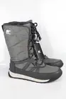Sorel Women's Boots Whitney II Tall Lace Waterproof Insulated Quarry Gray