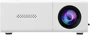 Portable Mini Projector,Home Projector with 100" Screen, 1080P Portable Projector Built-in Speaker, Movie Projector Compatible with TV/Smartphone/HDMI/USB/AV,Projector for Indoor & Outdoor (White)
