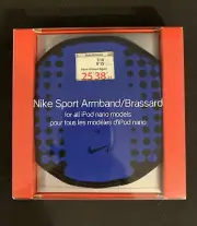 Nike Sport For All iPod Nano Models Armband Brassard Blue Running Walking NIP