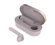 Bluetooth 5.0Half In-Ear Wireless Stereo Earphones Music Sports Earbuds-Khaki - Khaki