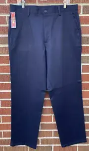 NWT DOCKERS ORIGINAL KHAKI MEN'S PANTS FLAT FRONT CLASSIC FIT BLUE 36 x 32
