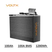 VoltX Slim 12V 100Ah Lithium Battery Compact Size 11cm Width, Only 11kg
