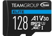 TEAM ELITE uSDXC 128GB UHS-I U3 V30 A1 R/W up to 100/50MB/s Micro SD Card