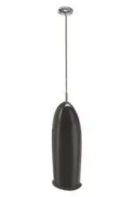Bodum Schiuma Milk Frother - Black Handheld Frother Wand for Coffee, Battery