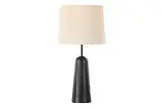 Amalfi Rylan Table Lamp Black 32x32x63cm