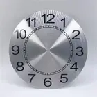 9 5In Aluminum Clock Dial Face Perfect for Personalized DIY Quartz Wall Clocks