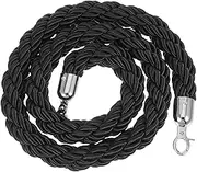 Hotel Stanchion Rope Crowd Control Barrier Strap for Events Theaters and Hotels High Strength Queue Rope for Safety and Order with Clip