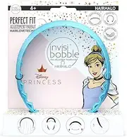invisibobble HairHalo The Adjustable Headband – Disney Princess Cinderella - Hairbands Made for Everyone - Individually Adapted to the Shape of the Head and Worn All Day with No Pain or Uncomfortable