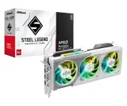 WHITE RX 9070 XT Steel Legend 16GB ASROCK AMD *IN HAND