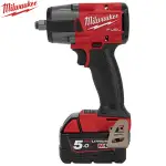 【MILWAUKEE 美沃奇】18V鋰電無碳刷中扭力扳手(M18FMTIW2F12-502B)