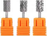 Mikinona Nail Grinding Head Tungsten Steel Nail Drill Bits for Professional Manicure Machine Durable and Resistant for Reshaping Nails and Removing Dead Skin
