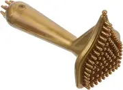 NIYANGLE Massage Brush Essential Oil Scrubber Massage Tool for Scalp Relaxation Lightweight Durable for Spa Shower and Travel Use