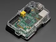Adafruit Pi Black Case Clear Cover Enclosure for Raspberry Pi Model A or B G21