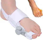 Big Toe Straightener Corrector,Adjustable Knob Corrector Splint | Foot Wrap for Left or Right Feet, Hallux Correction, Toe Brace for Women Men